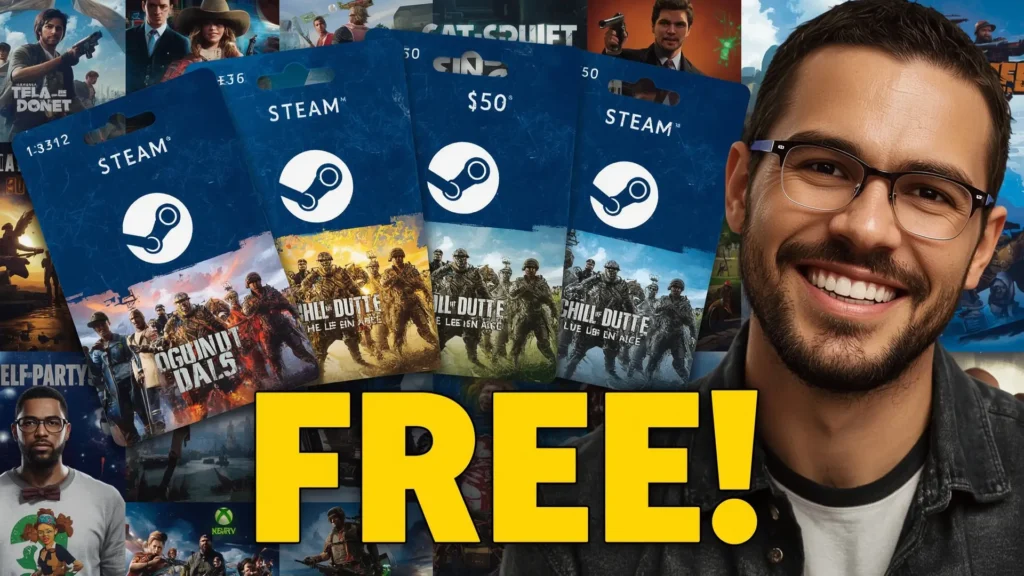 “How to Get Free Steam Gift Cards – 100% Working Giveaway Methods”